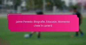 Jaime Penedo: Biografie, Educație, Momente cheie în carieră
