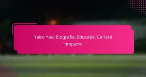Yairo Yau: Biografie, Educație, Carieră timpurie